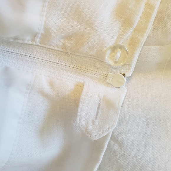 H&M White Skirt - Pretty Layered Flutter Bottom Skirt Size 6 - Picture 9 of 14